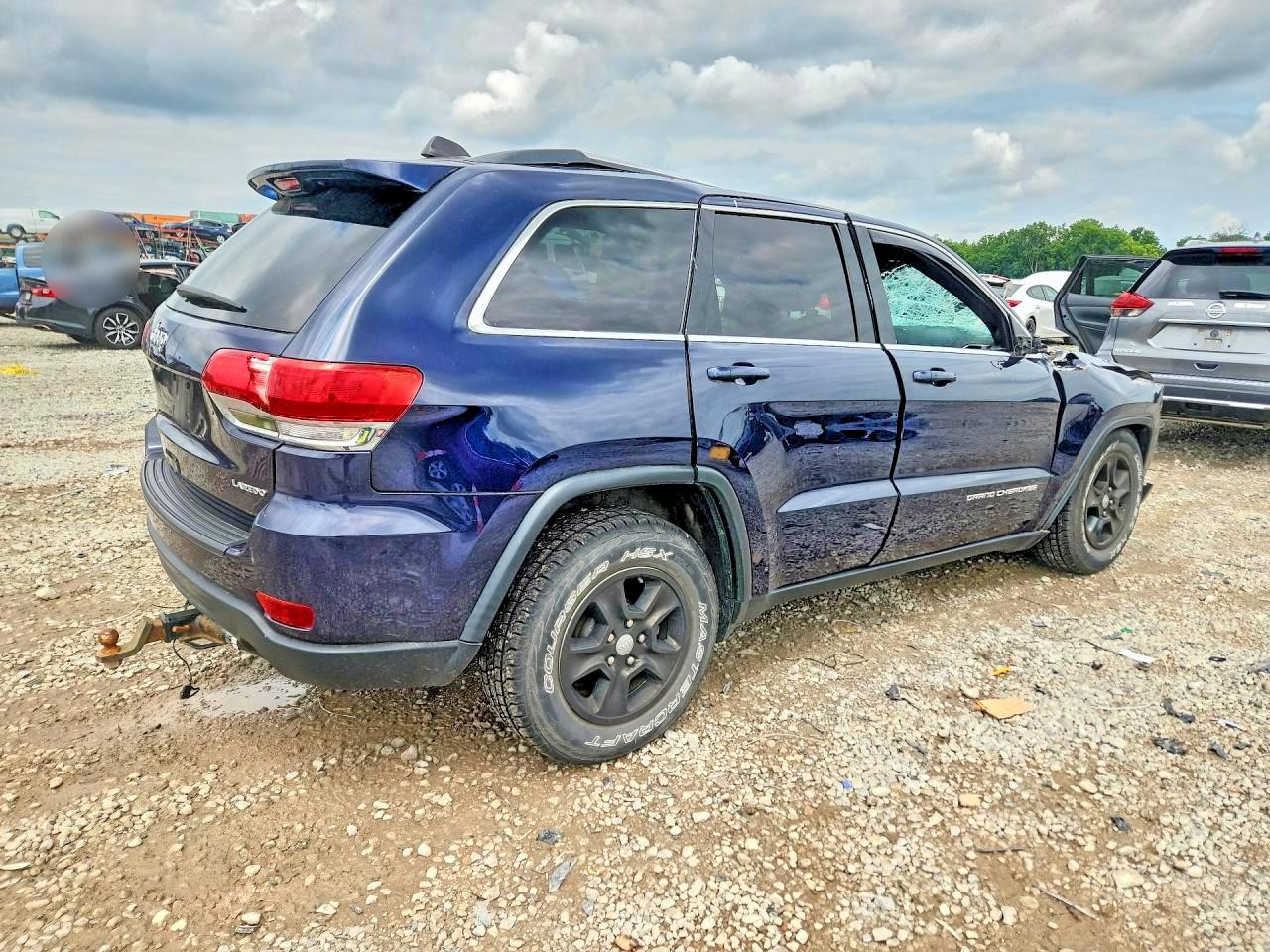 2015 Jeep Grand Cherokee Laredo Blue vin: 1C4RJFAG9FC138291