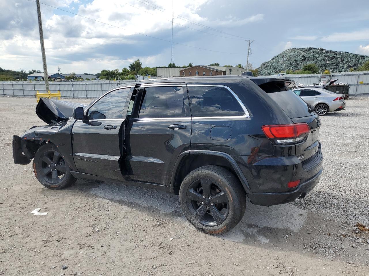 2015 Jeep Grand Cherokee Laredo Black vin: 1C4RJFAG9FC156595