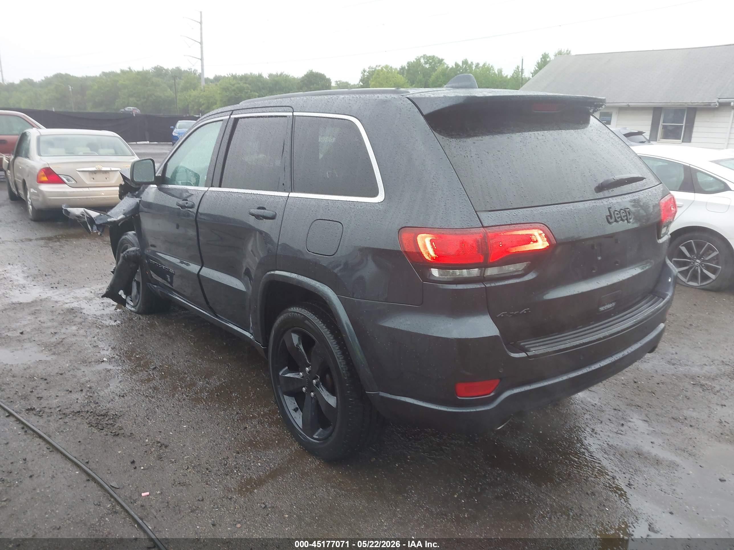 2015 Jeep Grand Cherokee Altitude Синий vin: 1C4RJFAG9FC171601