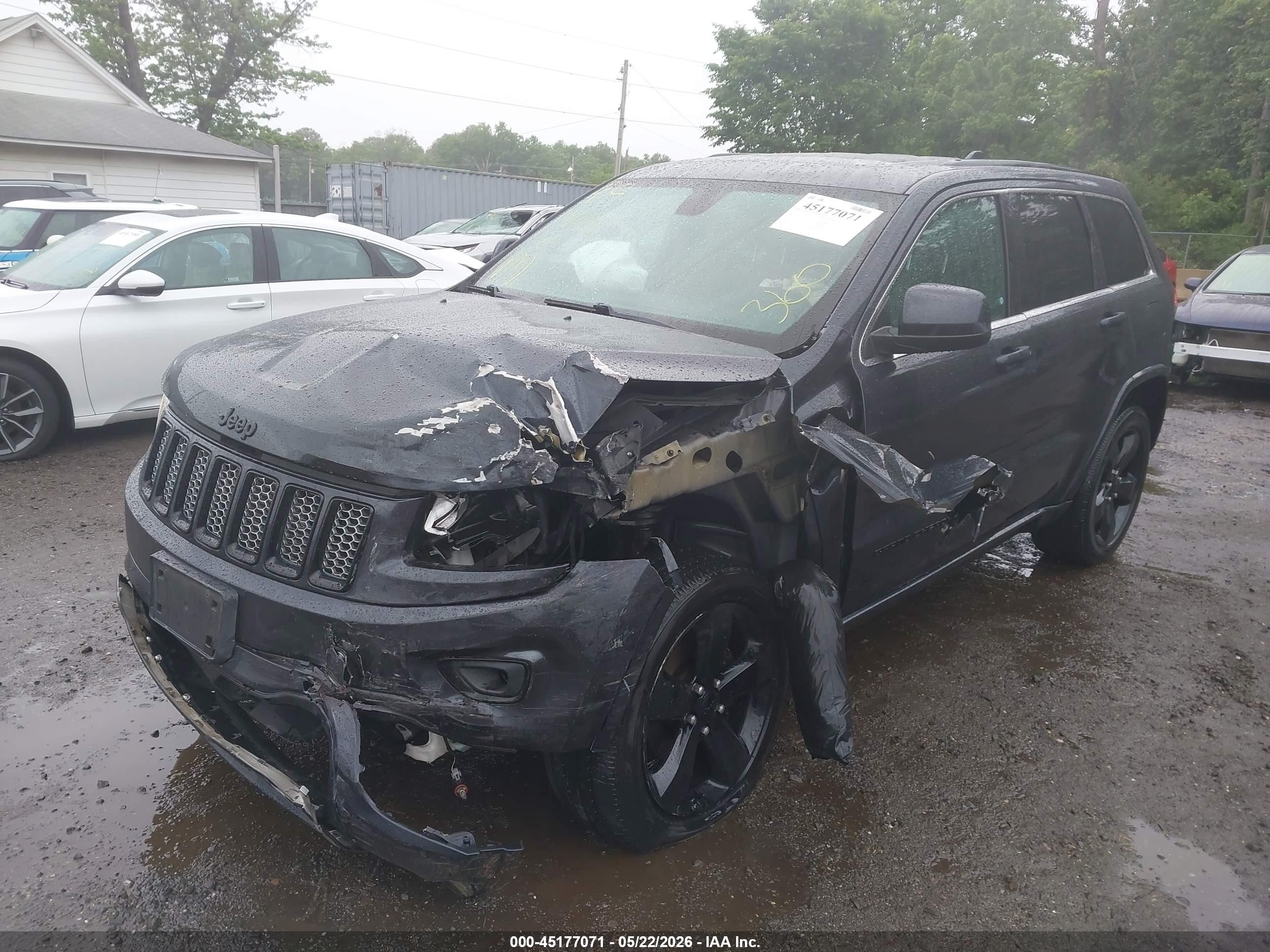 2015 Jeep Grand Cherokee Altitude Синий vin: 1C4RJFAG9FC171601