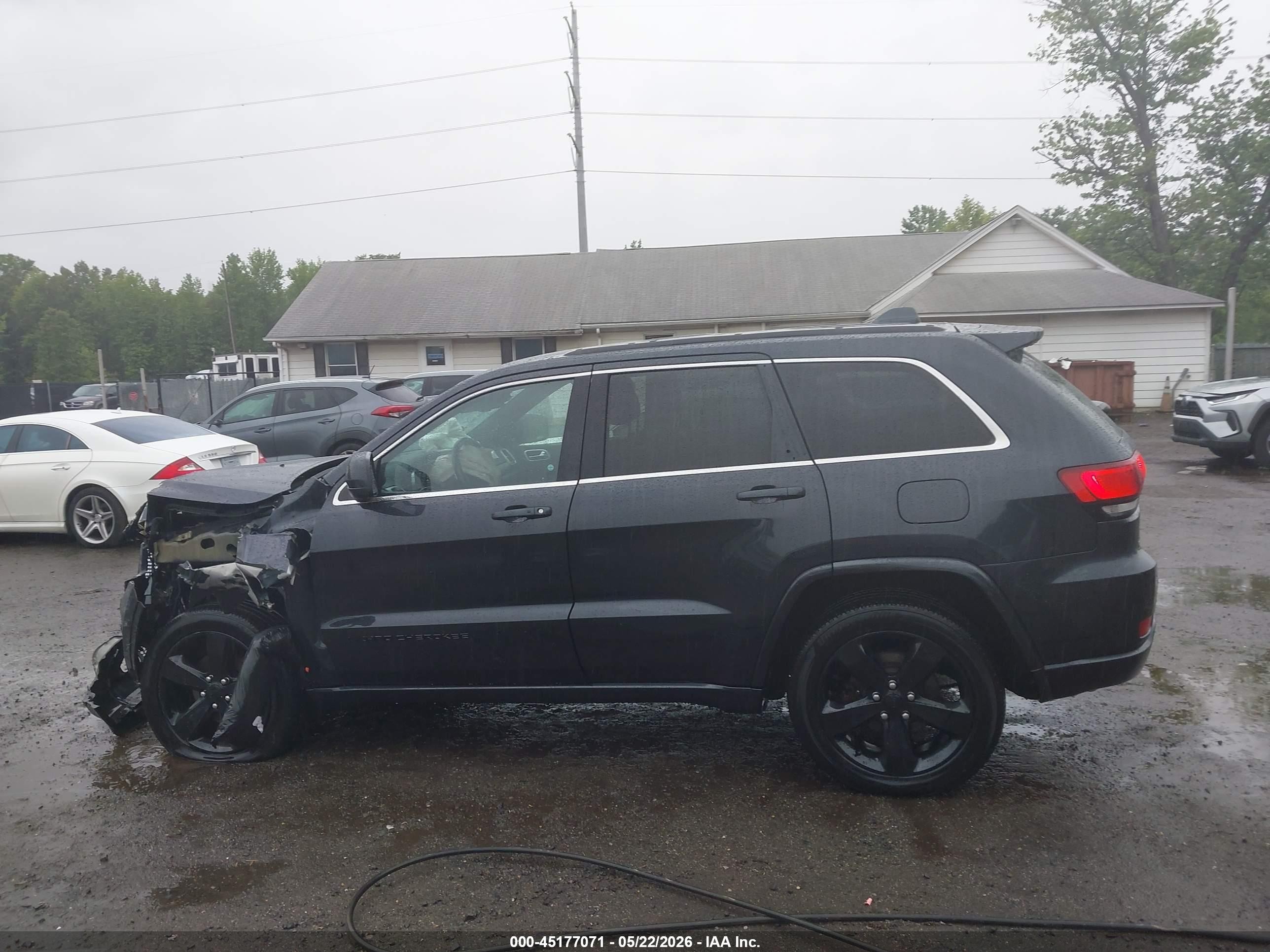 2015 Jeep Grand Cherokee Altitude Синий vin: 1C4RJFAG9FC171601