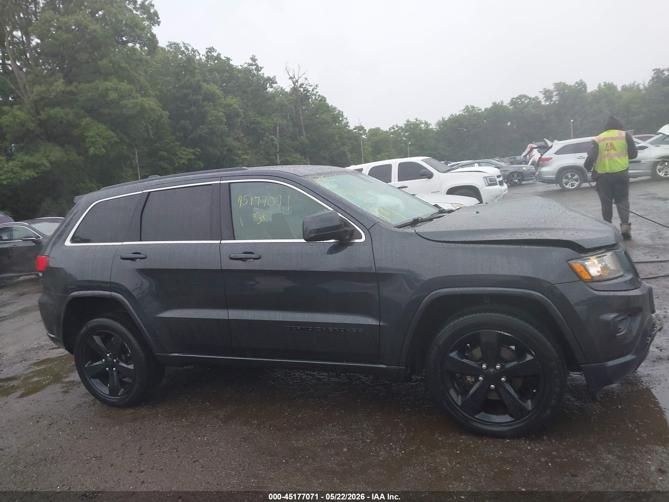 2015 Jeep Grand Cherokee Altitude Синий vin: 1C4RJFAG9FC171601