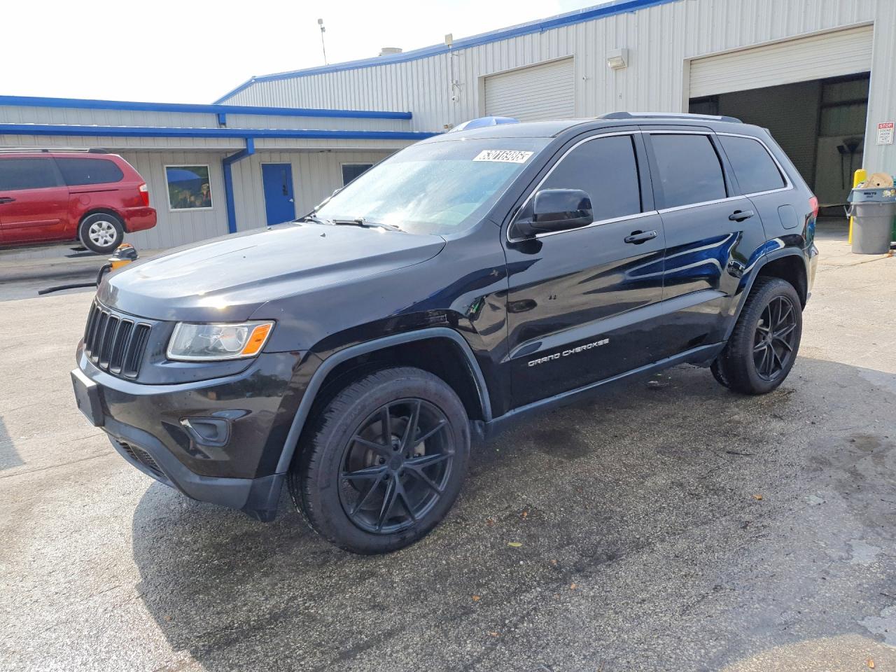 2015 Jeep Grand Cherokee Laredo Black vin: 1C4RJFAG9FC196501