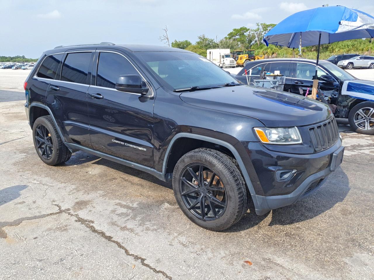 2015 Jeep Grand Cherokee Laredo Черный vin: 1C4RJFAG9FC196501