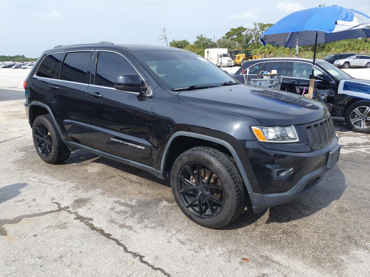 2015 Jeep Grand Cherokee Laredo Черный vin: 1C4RJFAG9FC196501 Damage: Overall Vehicle, Chipped, 10 Or More
