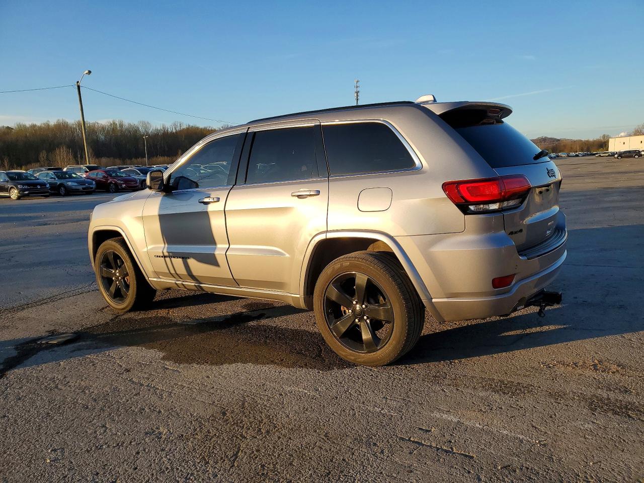 2015 Jeep Grand Cherokee Laredo Silver vin: 1C4RJFAG9FC215774