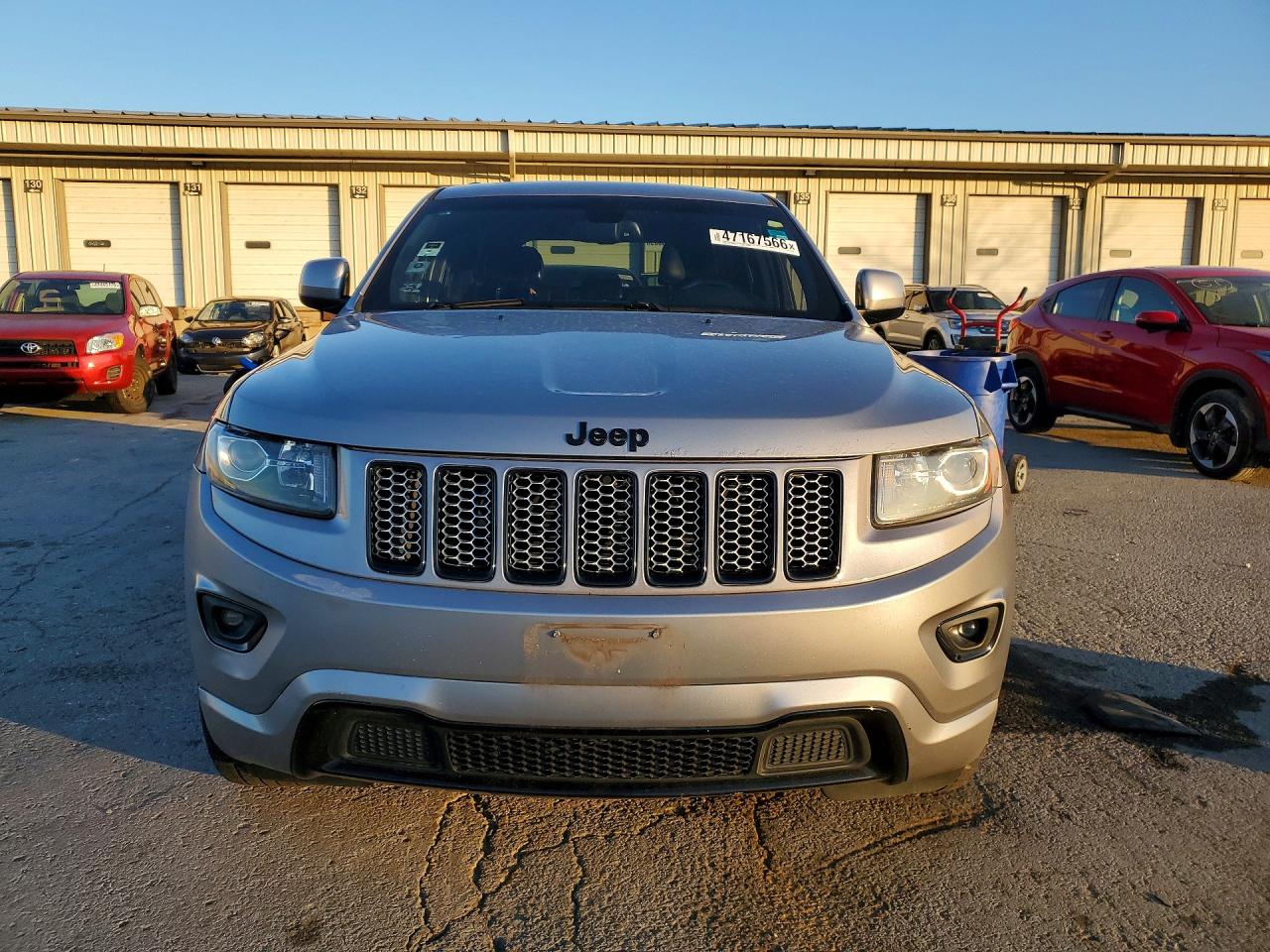 2015 Jeep Grand Cherokee Laredo Silver vin: 1C4RJFAG9FC215774