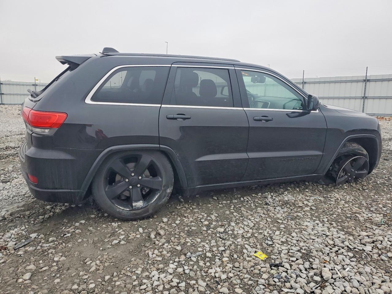 2015 Jeep Grand Cherokee Laredo Black vin: 1C4RJFAG9FC664291
