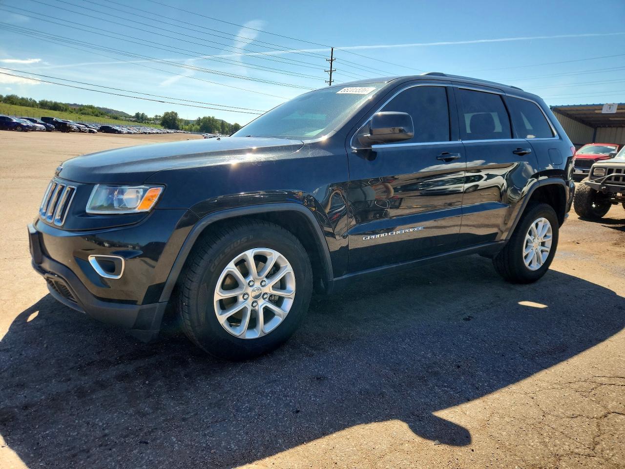 2015 Jeep Grand Cherokee Laredo Black vin: 1C4RJFAG9FC675016