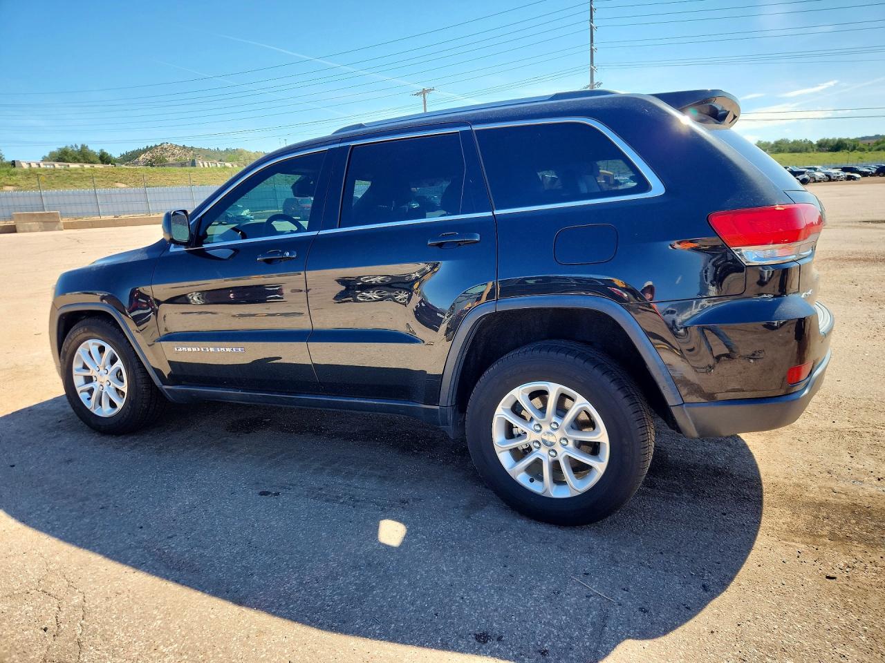 2015 Jeep Grand Cherokee Laredo Black vin: 1C4RJFAG9FC675016