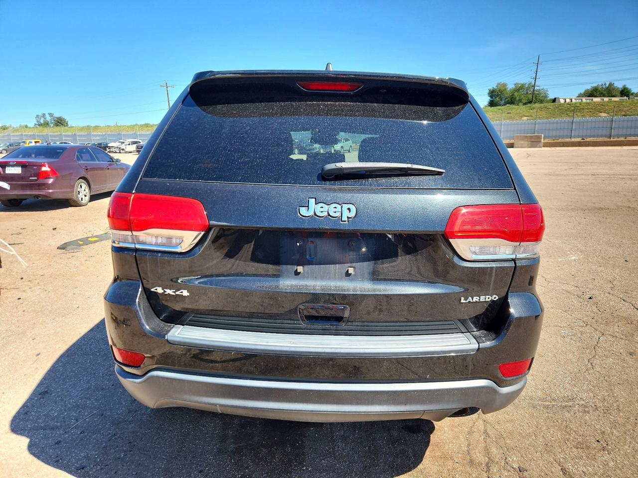 2015 Jeep Grand Cherokee Laredo Black vin: 1C4RJFAG9FC675016