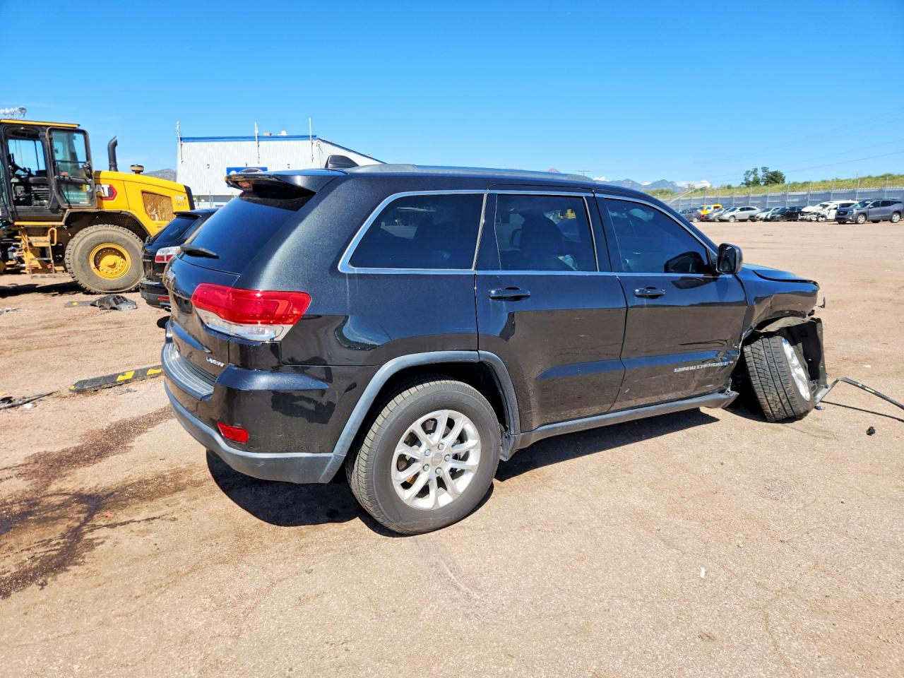 2015 Jeep Grand Cherokee Laredo Black vin: 1C4RJFAG9FC675016