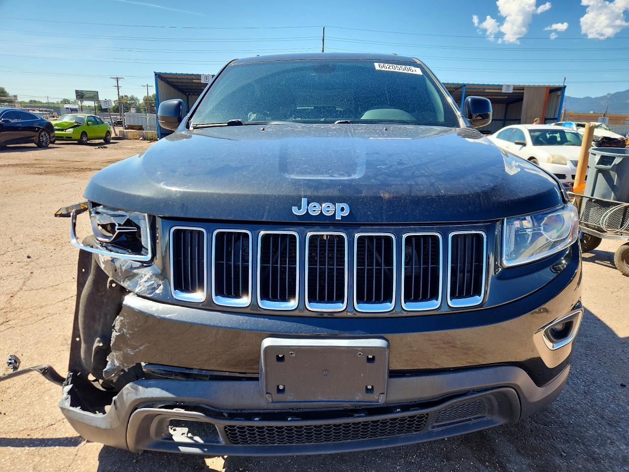 2015 Jeep Grand Cherokee Laredo Black vin: 1C4RJFAG9FC675016