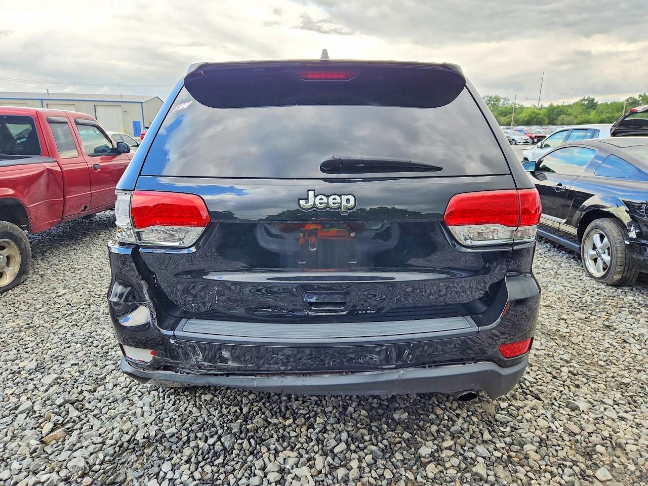 2015 Jeep Grand Cherokee Laredo Black vin: 1C4RJFAG9FC704594