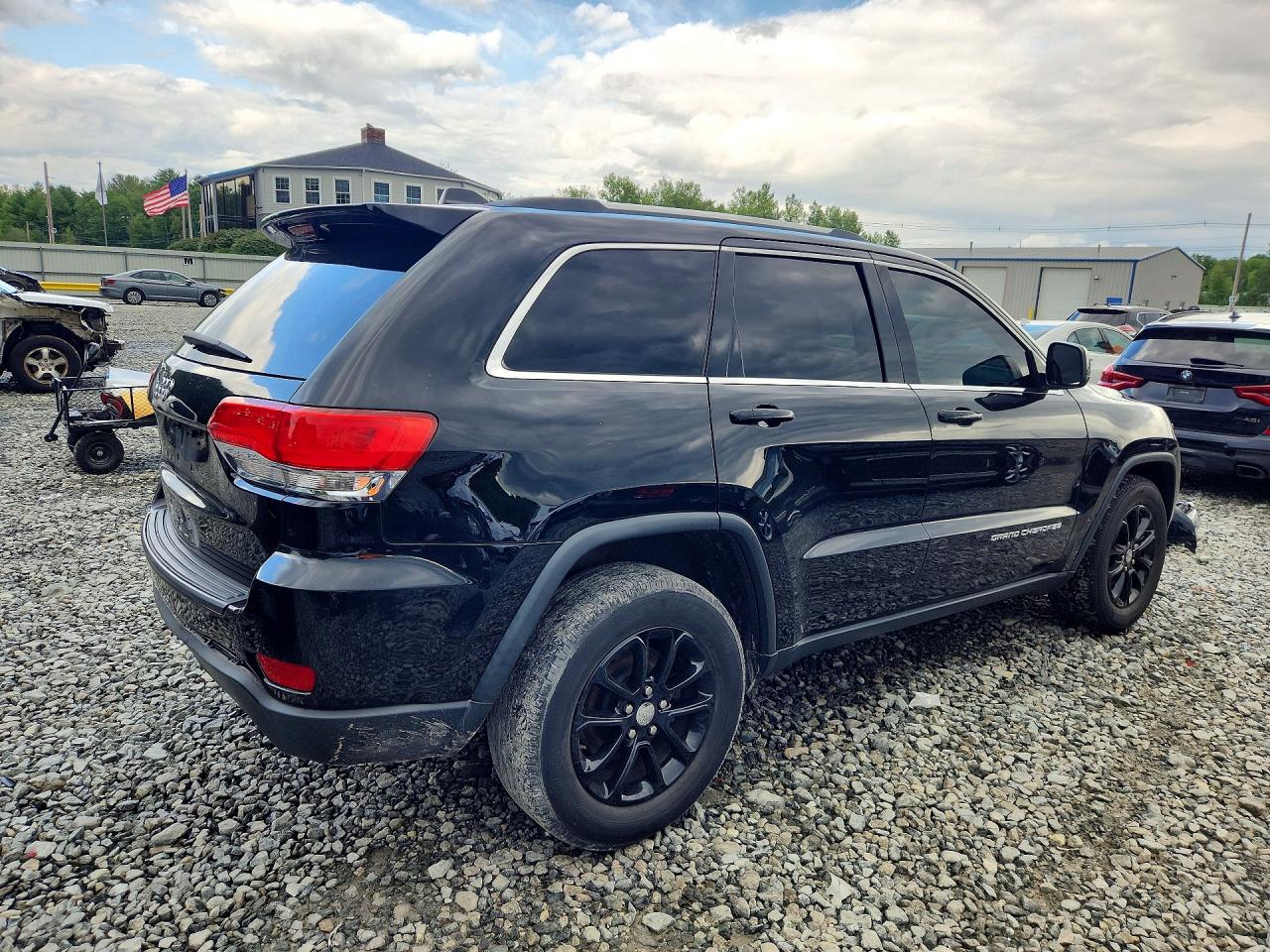 2015 Jeep Grand Cherokee Laredo Black vin: 1C4RJFAG9FC704594