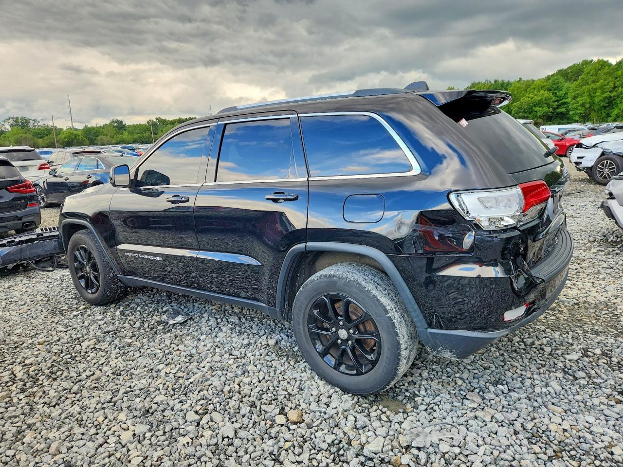 2015 Jeep Grand Cherokee Laredo Black vin: 1C4RJFAG9FC704594