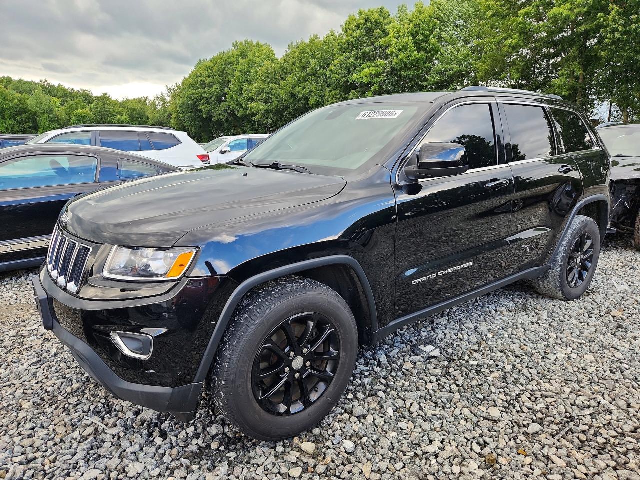 2015 Jeep Grand Cherokee Laredo Black vin: 1C4RJFAG9FC704594