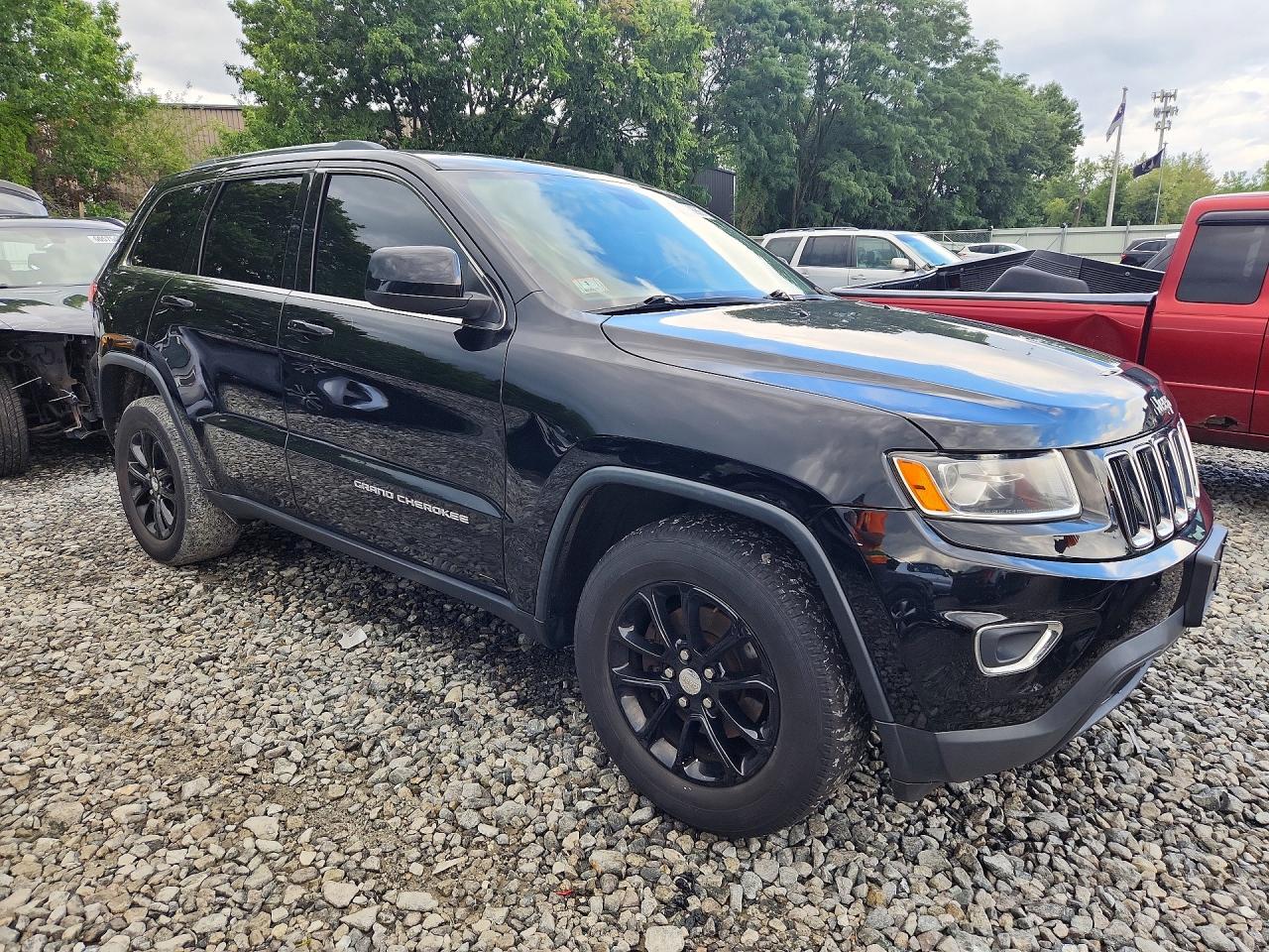 2015 Jeep Grand Cherokee Laredo Black vin: 1C4RJFAG9FC704594