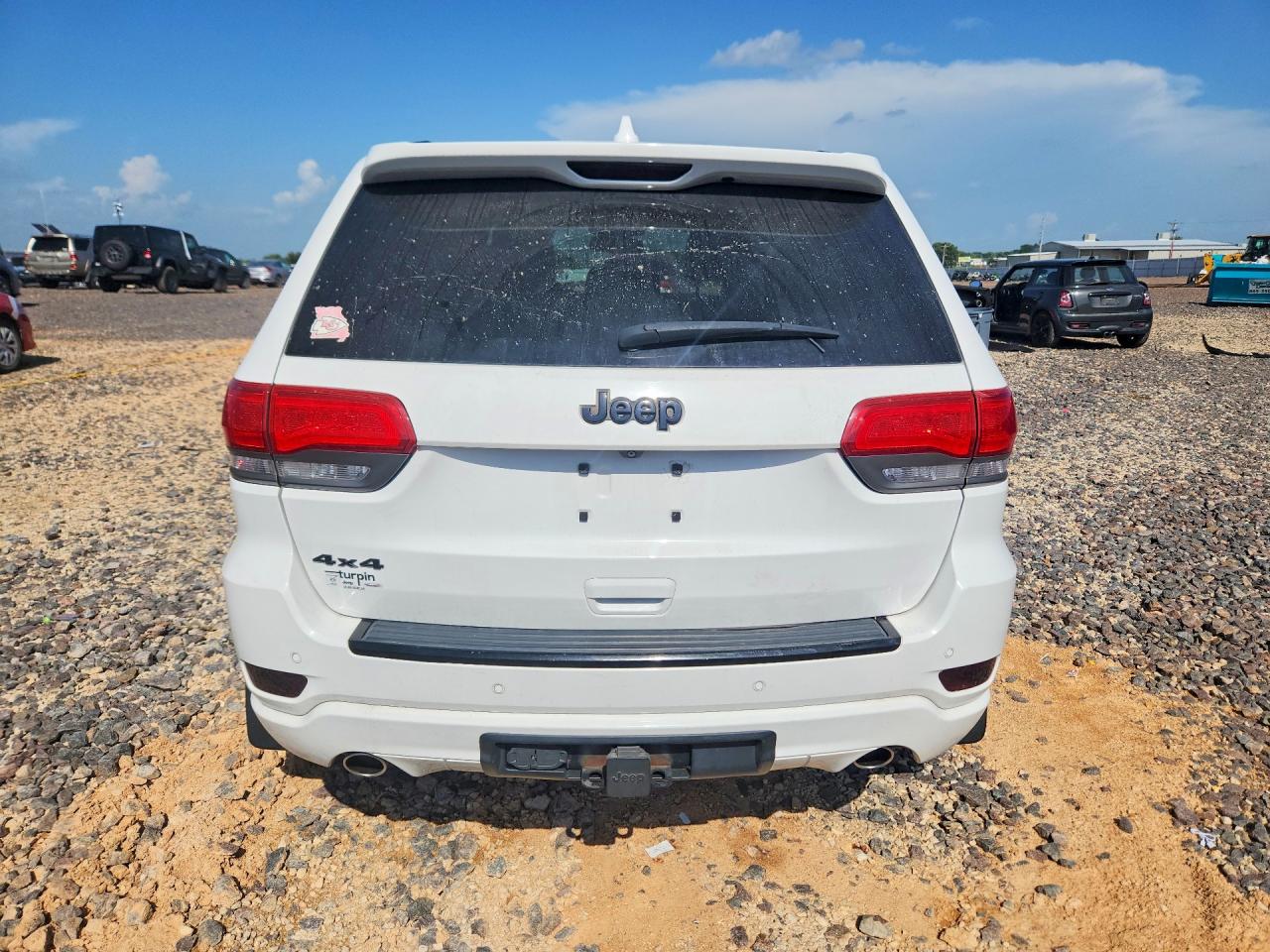 2015 Jeep Grand Cher White vin: 1C4RJFAG9FC767419