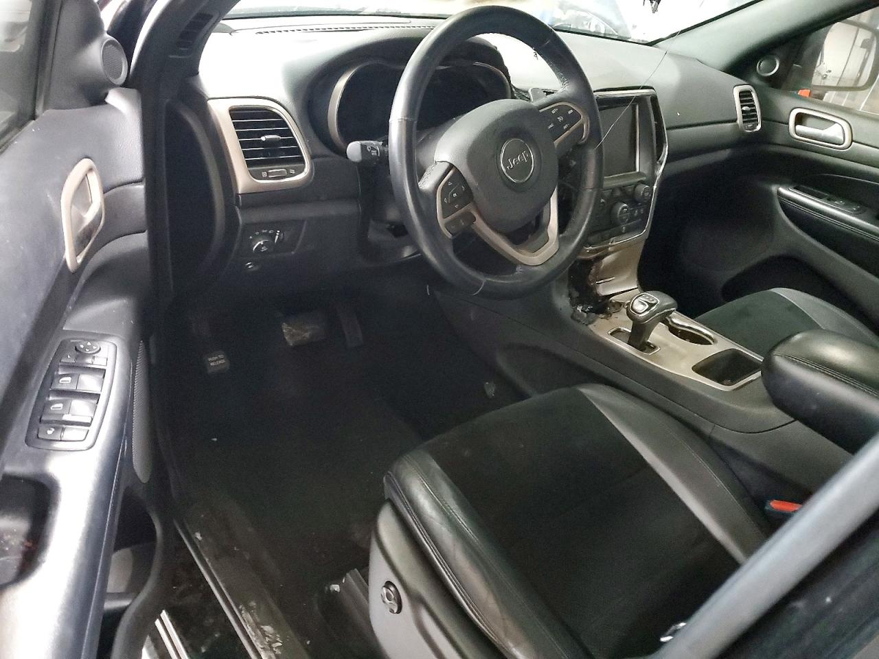 2015 Jeep Grand Cherokee Laredo Black vin: 1C4RJFAG9FC776072