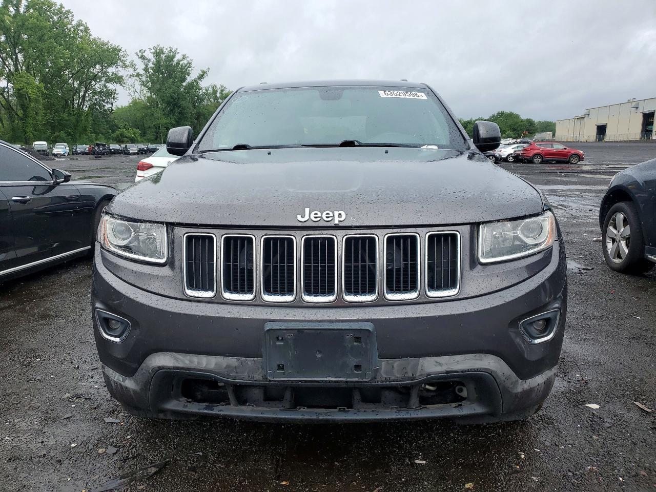 2015 Jeep Grand Cherokee Laredo Gray vin: 1C4RJFAG9FC847030