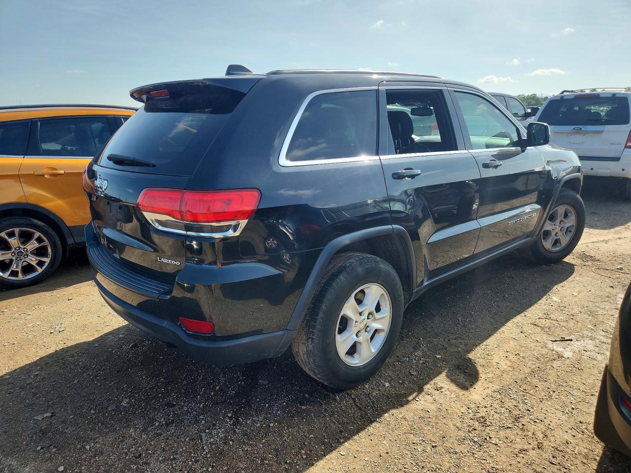 2015 Jeep Grand Cherokee Laredo Black vin: 1C4RJFAG9FC893750
