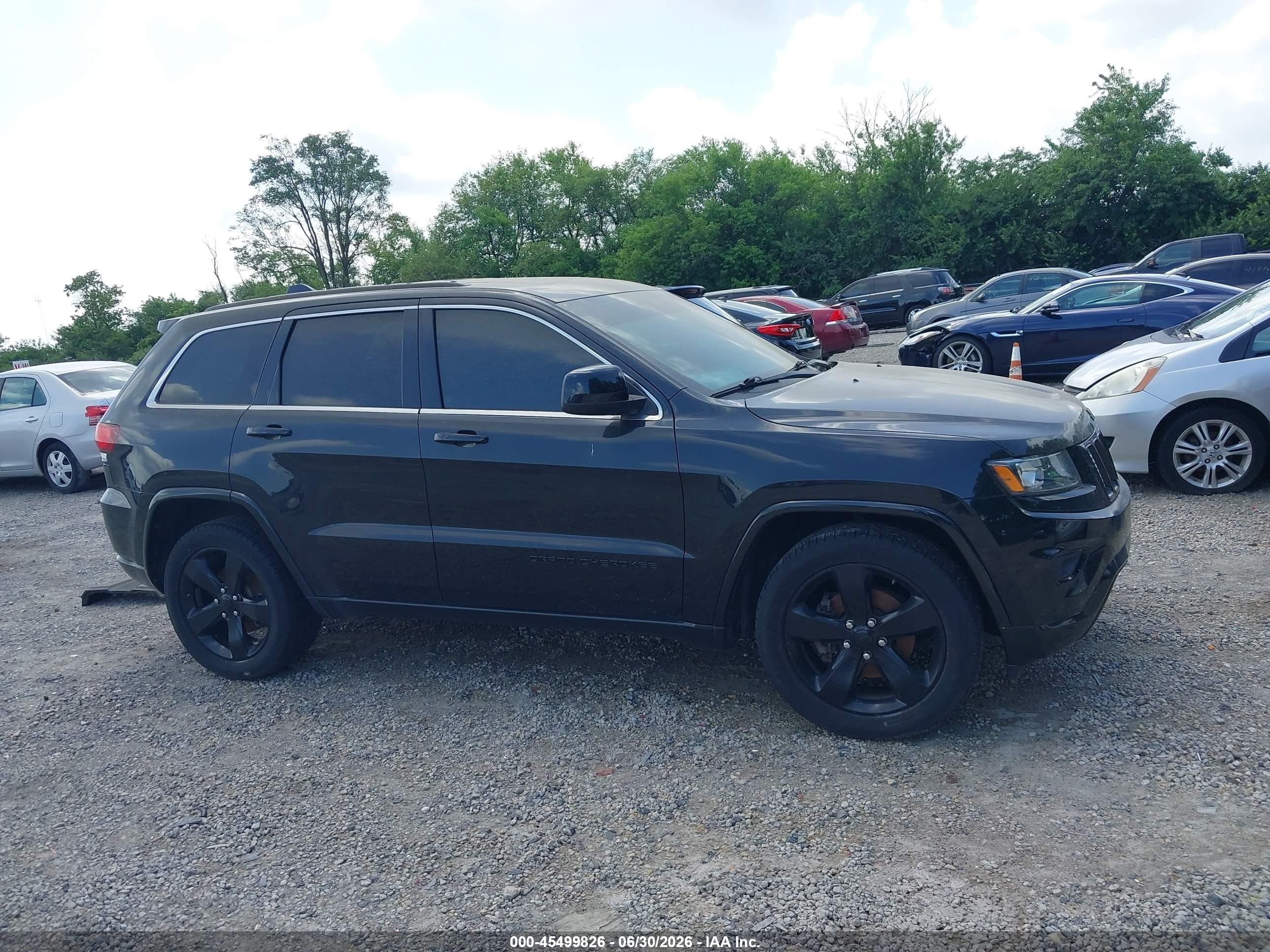 2015 Jeep Grand Cherokee Altitude Black vin: 1C4RJFAG9FC939982