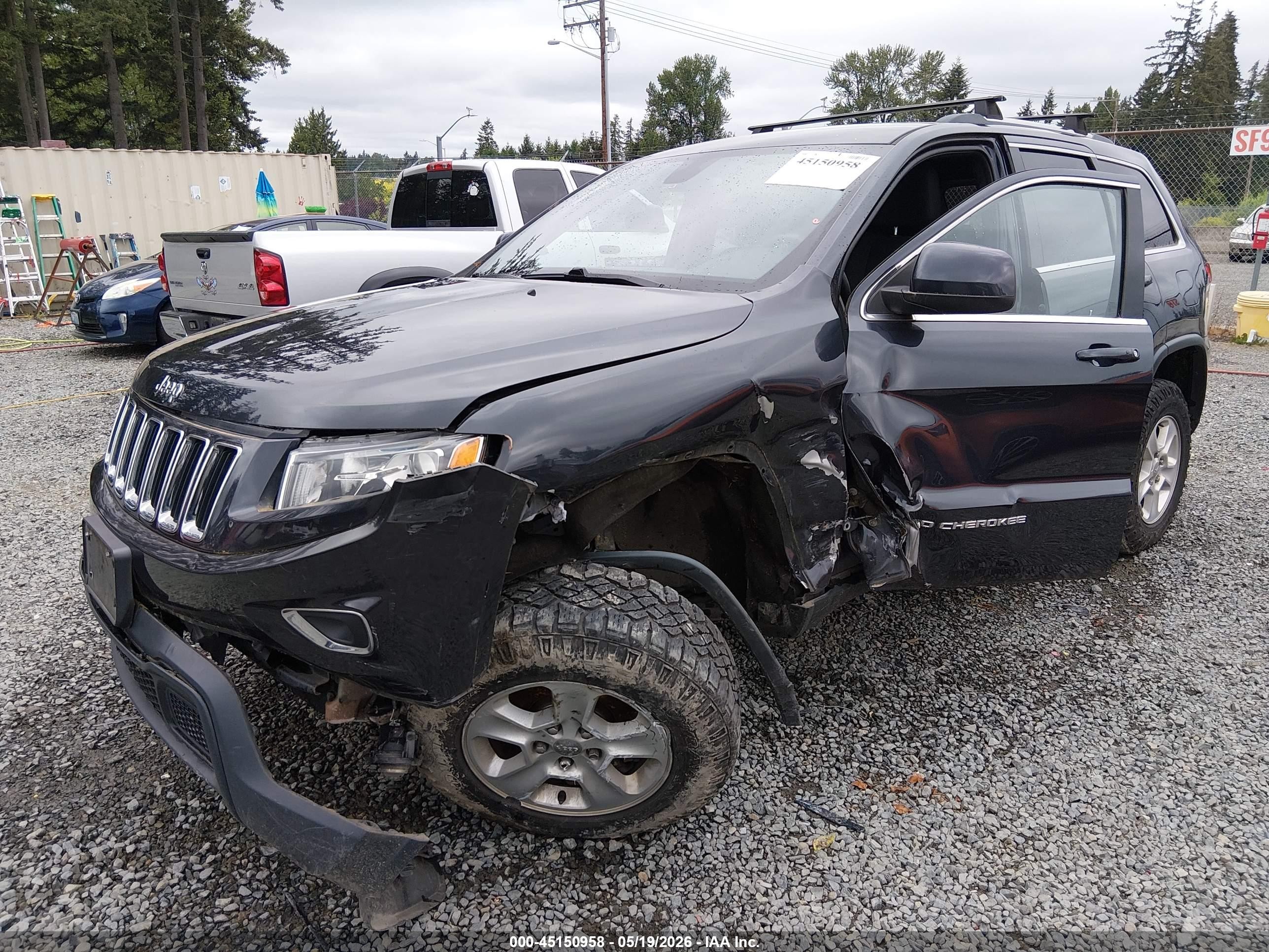 2015 Jeep Grand Cherokee Laredo Dark Blue vin: 1C4RJFAG9FC955602