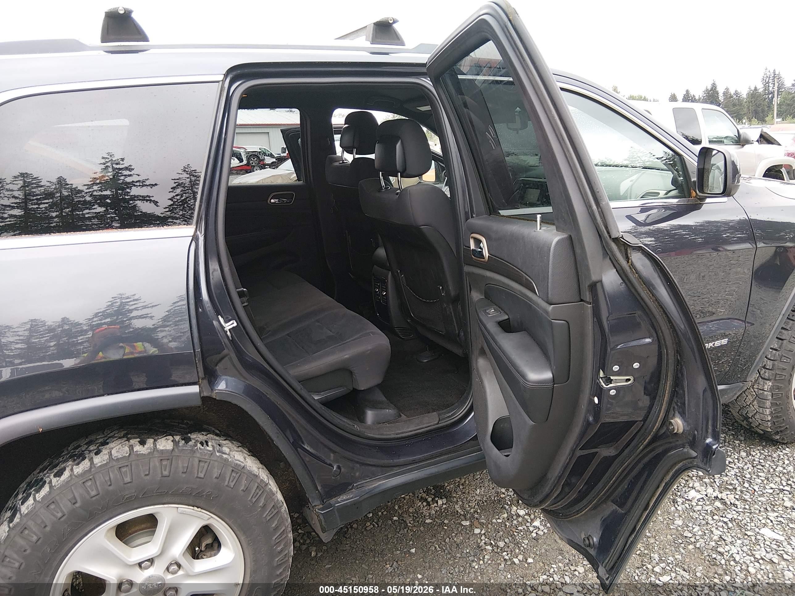 2015 Jeep Grand Cherokee Laredo Dark Blue vin: 1C4RJFAG9FC955602