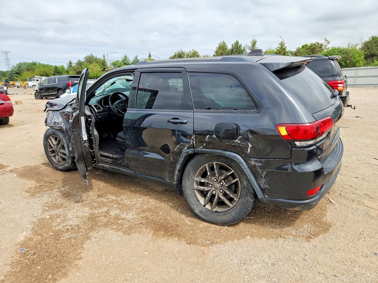 2016 Jeep Grand Cherokee Laredo Black vin: 1C4RJFAG9GC393606