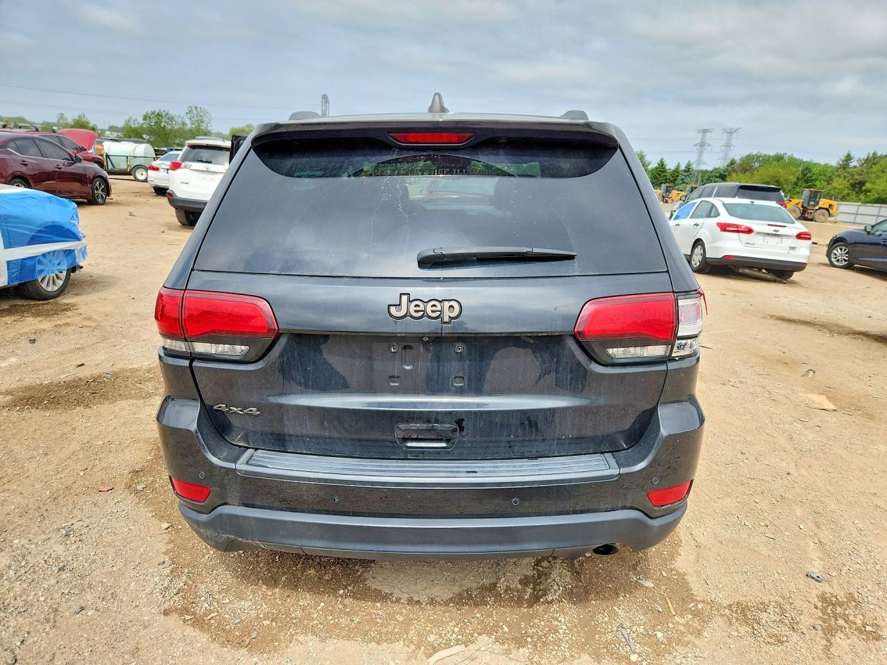 2016 Jeep Grand Cherokee Laredo Black vin: 1C4RJFAG9GC393606