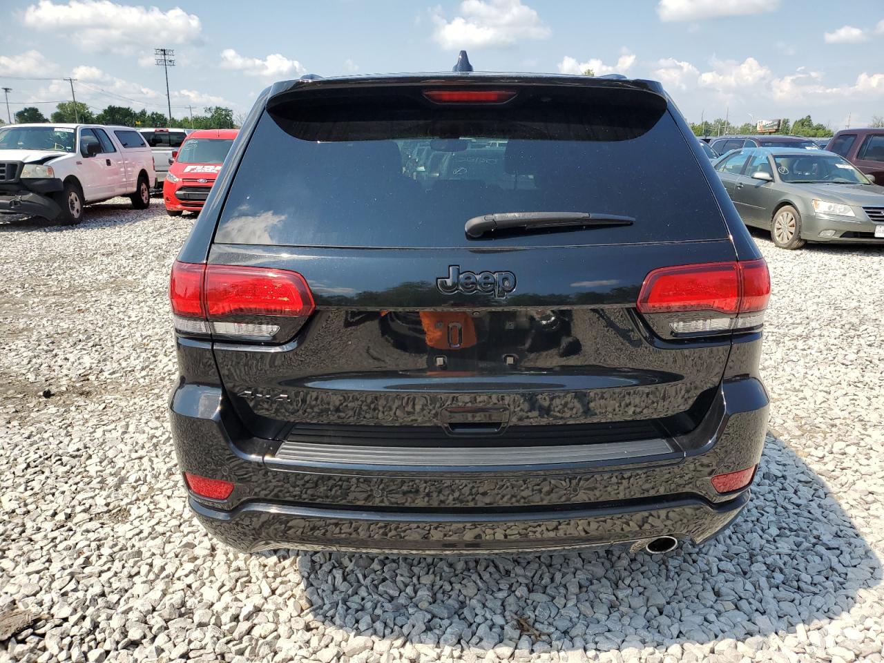 2017 Jeep Grand Cherokee Laredo Black vin: 1C4RJFAG9HC754446