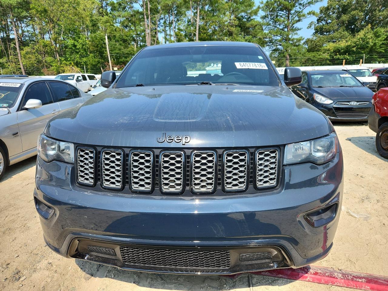 2018 Jeep Grand Cherokee Laredo Gray vin: 1C4RJFAG9JC179724