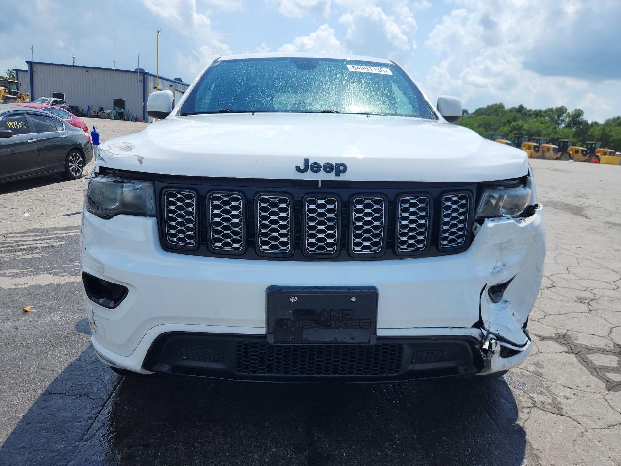2018 Jeep Grand Cherokee Laredo White vin: 1C4RJFAG9JC488383