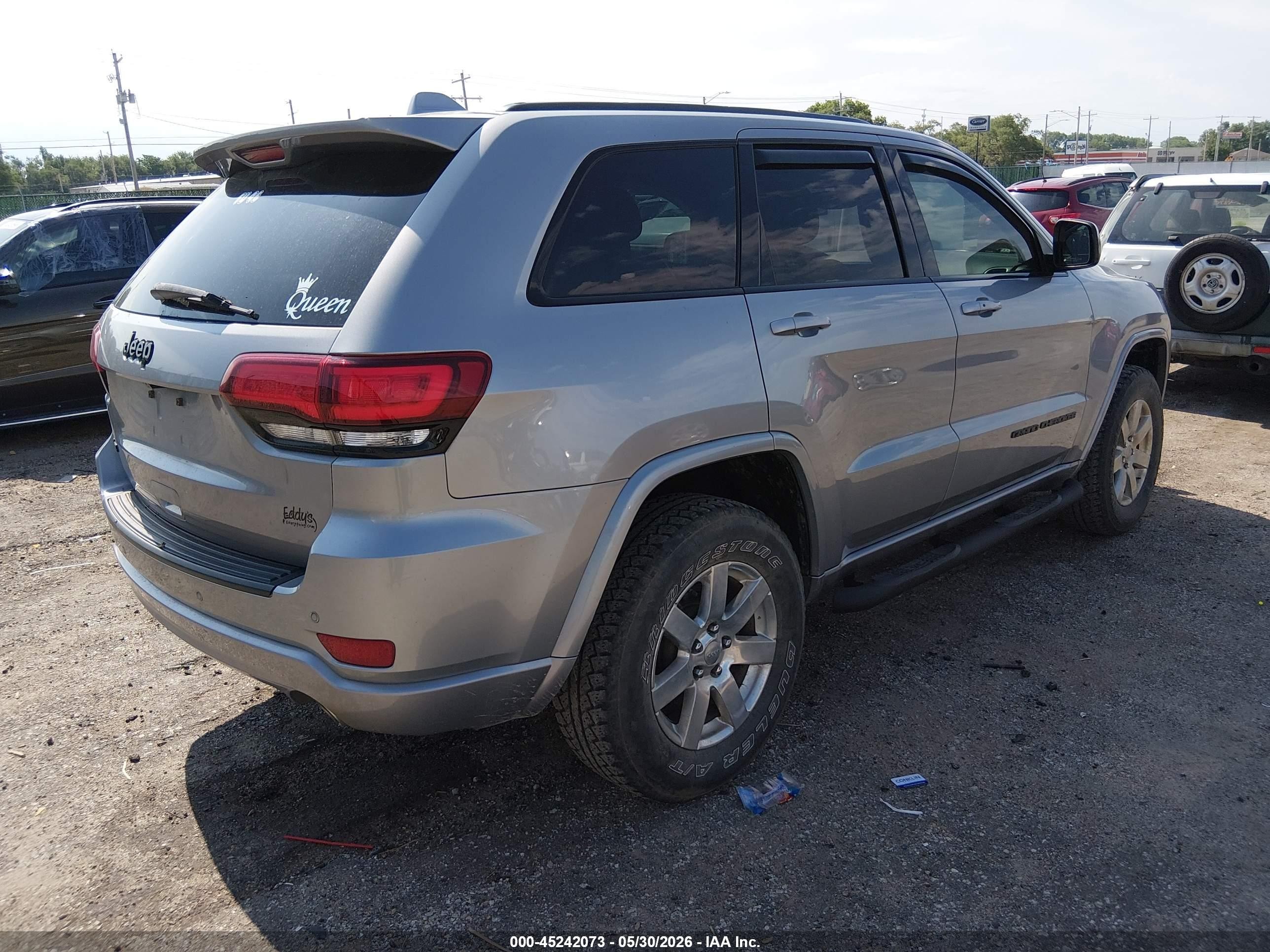 2019 Jeep Grand Cherokee Altitude 4x4 Silver vin: 1C4RJFAG9KC566274