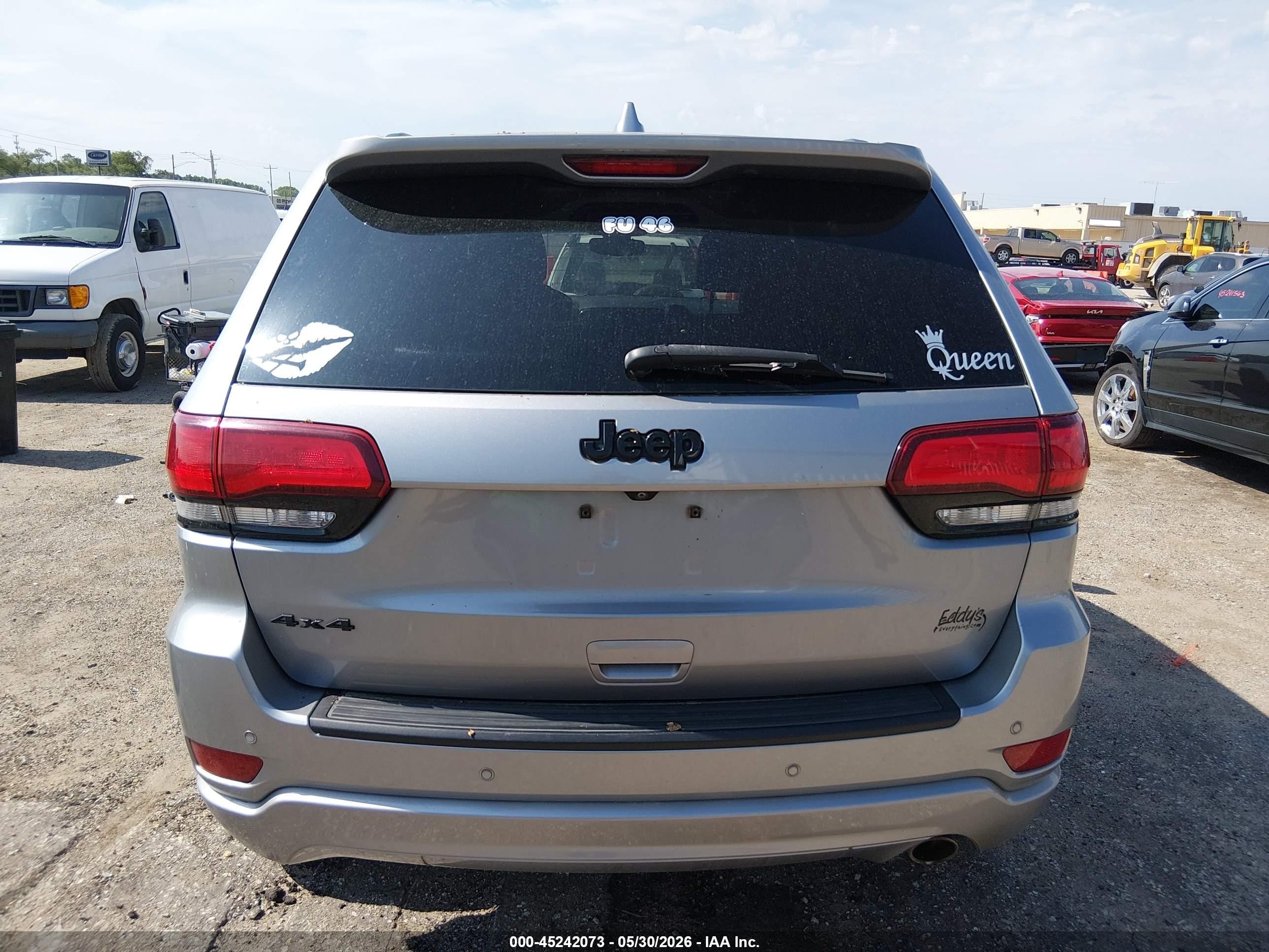 2019 Jeep Grand Cherokee Altitude 4x4 Silver vin: 1C4RJFAG9KC566274