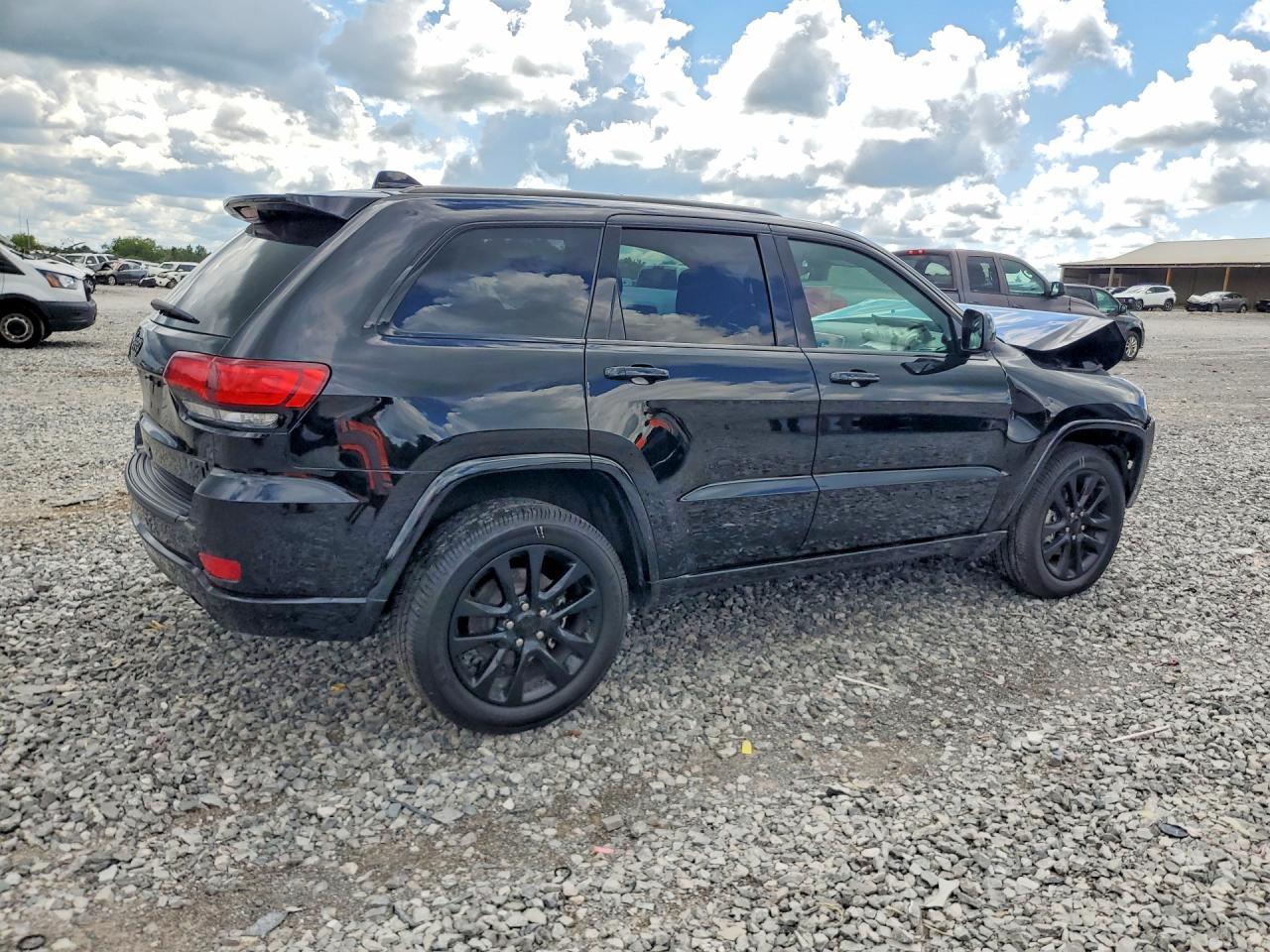 2019 Jeep Grand Cherokee Laredo Черный vin: 1C4RJFAG9KC729957