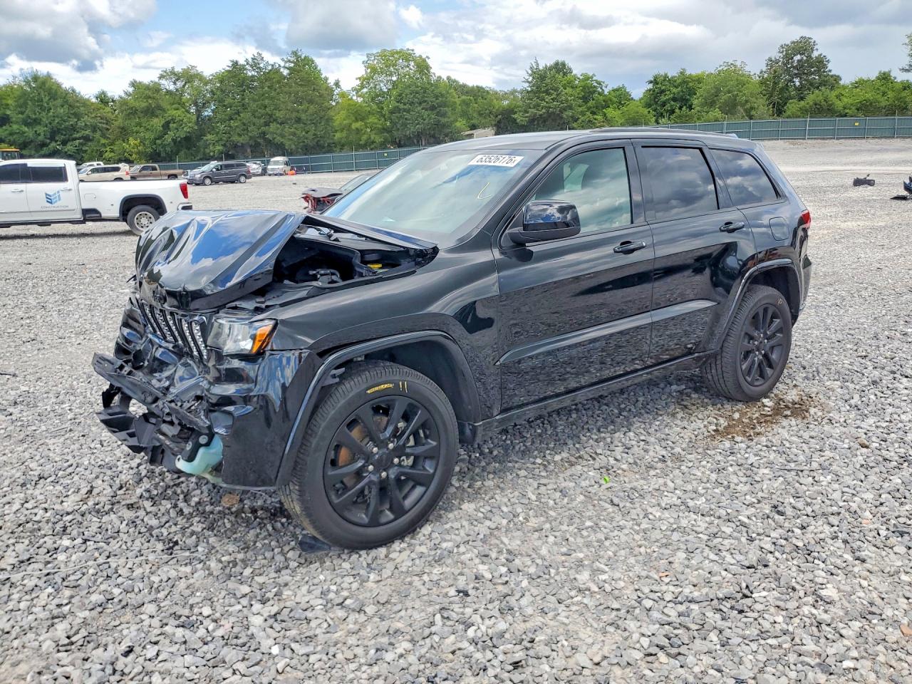 2019 Jeep Grand Cherokee Laredo Black vin: 1C4RJFAG9KC729957