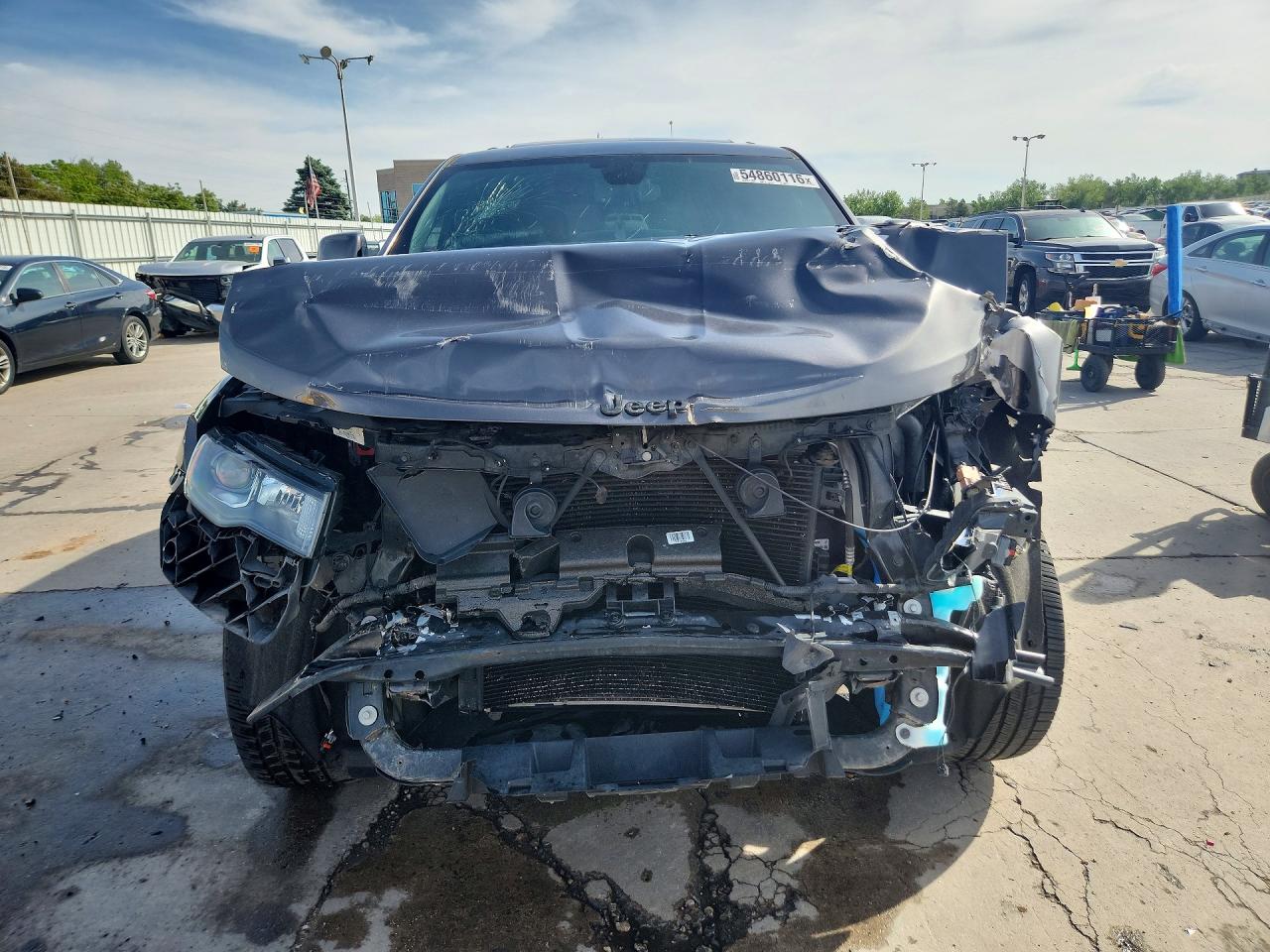 2020 Jeep Grand Cherokee Laredo Charcoal vin: 1C4RJFAG9LC332802