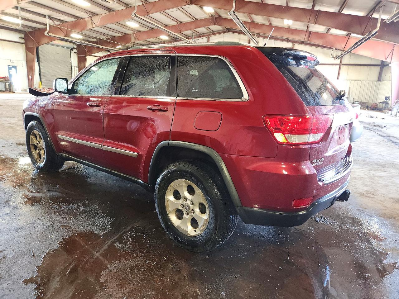 2012 Jeep Grand Cherokee Laredo Бордовый vin: 1C4RJFAGXCC145245
