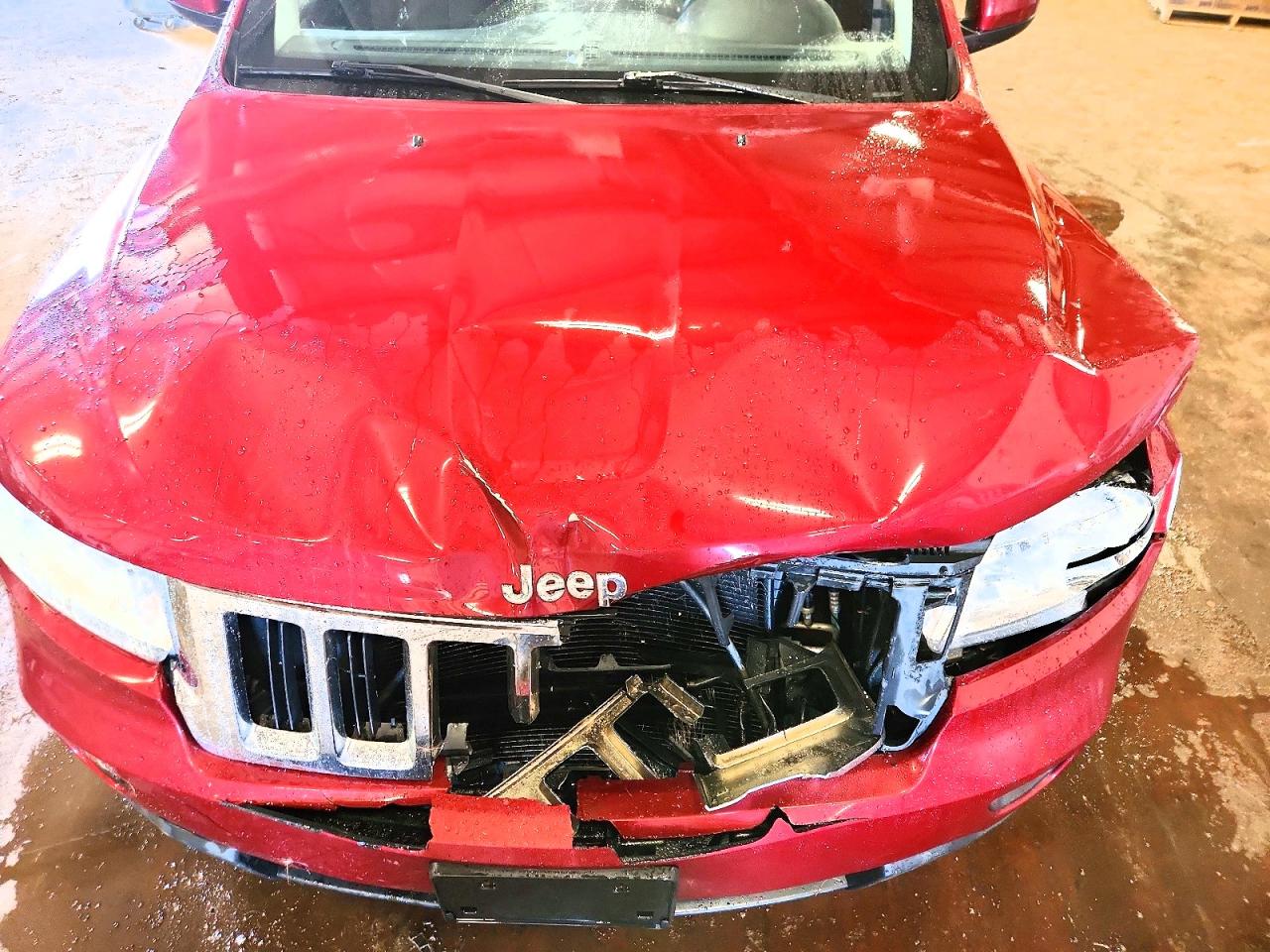 2012 Jeep Grand Cherokee Laredo Бордовый vin: 1C4RJFAGXCC145245