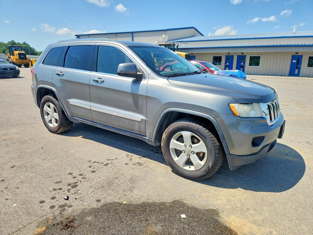 2012 Jeep Grand Cherokee Laredo Серый vin: 1C4RJFAGXCC150526
