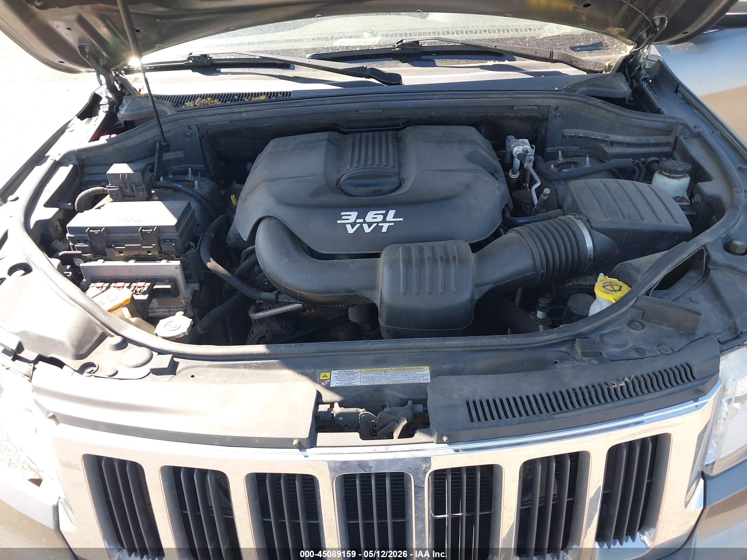 2012 Jeep Grand Cherokee Laredo Gray vin: 1C4RJFAGXCC169514