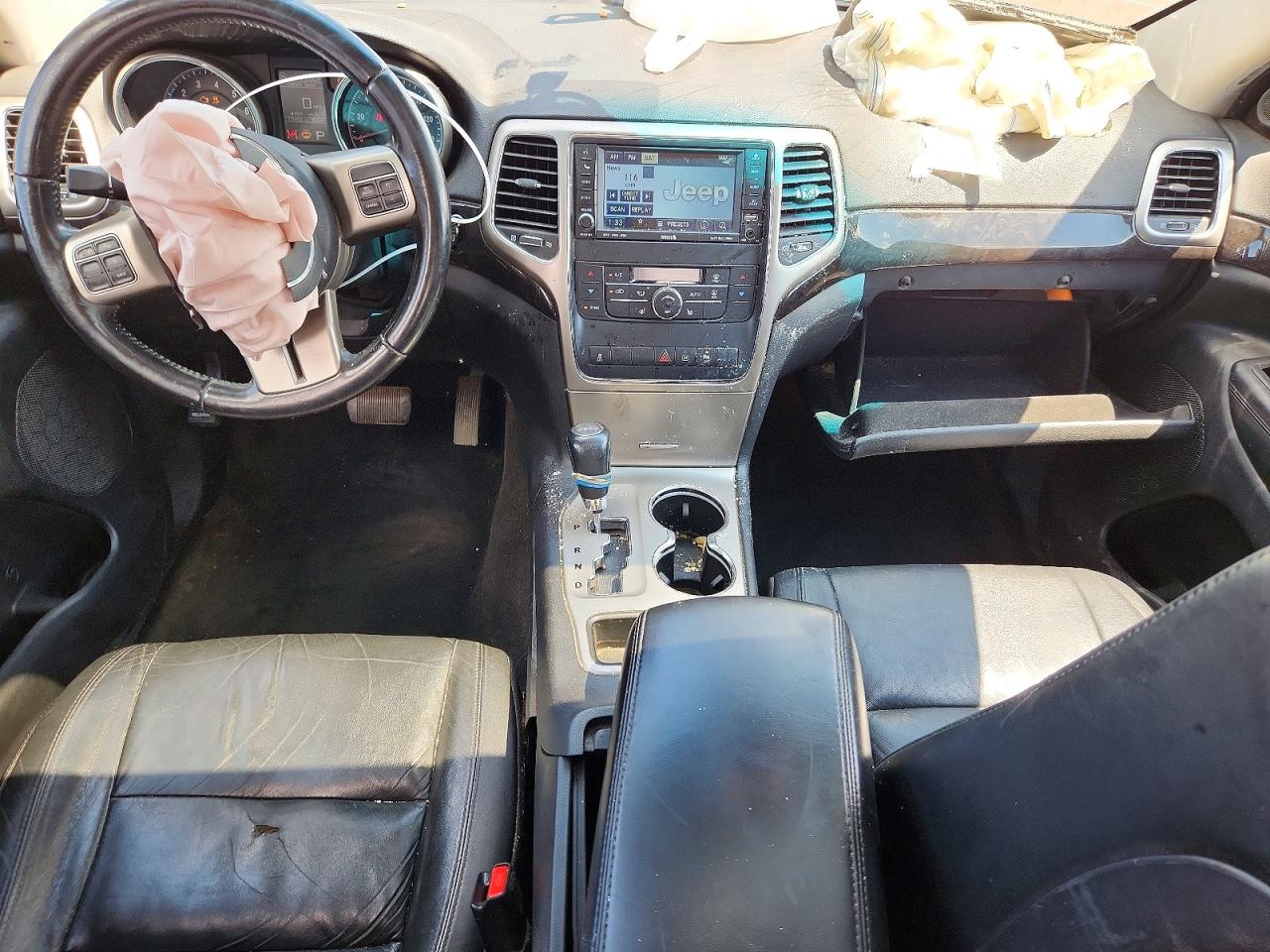 2012 Jeep Grand Cherokee Laredo Синий vin: 1C4RJFAGXCC233177
