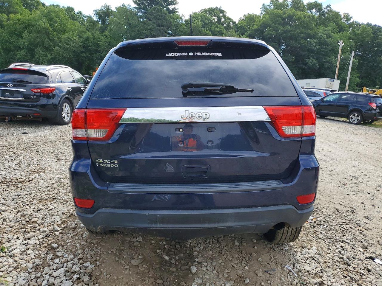 2012 Jeep Grand Cherokee Laredo Blue vin: 1C4RJFAGXCC250786