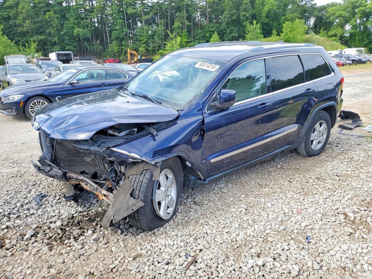 2012 Jeep Grand Cherokee Laredo Blue vin: 1C4RJFAGXCC250786