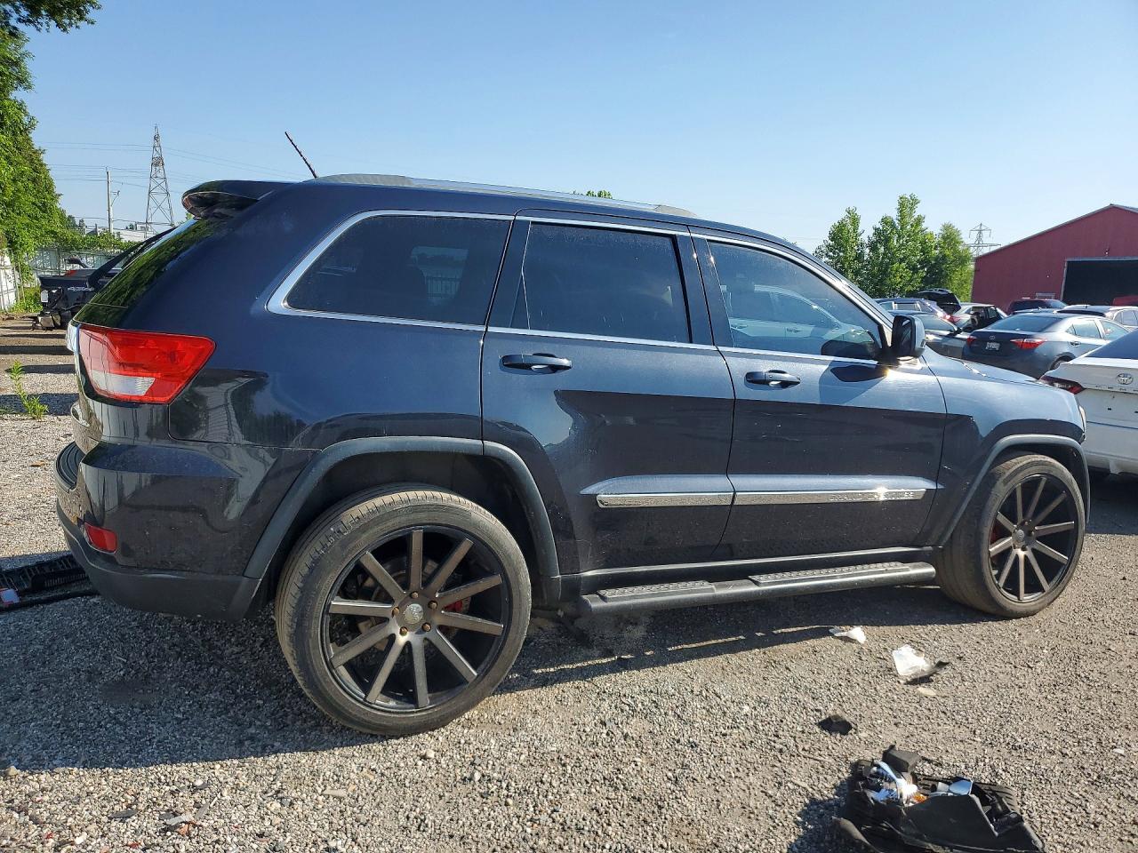 2012 Jeep Grand Cherokee Laredo Черный vin: 1C4RJFAGXCC278944