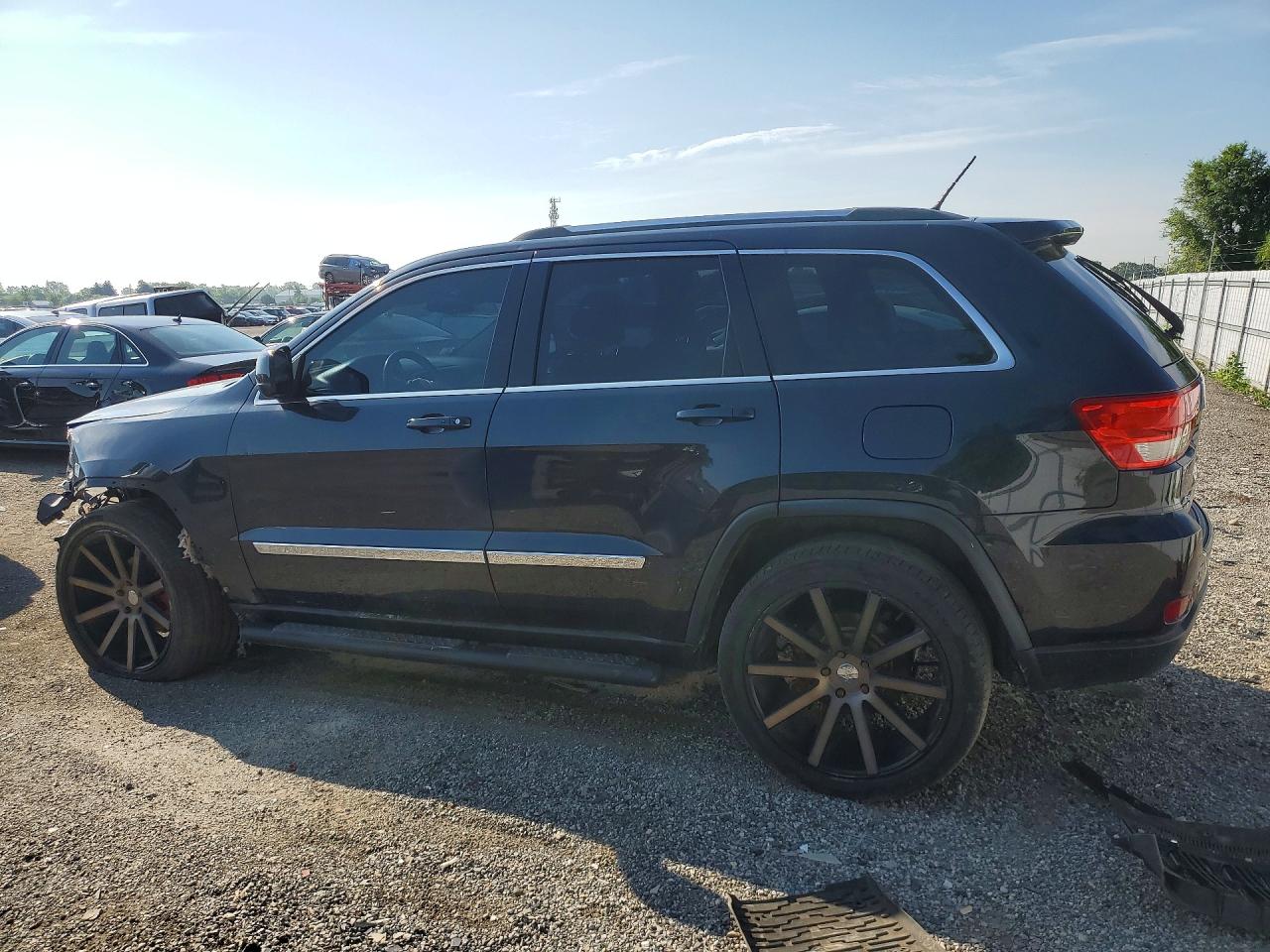 2012 Jeep Grand Cherokee Laredo Черный vin: 1C4RJFAGXCC278944