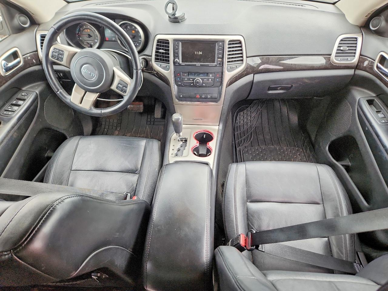 2012 Jeep Grand Cherokee Laredo Черный vin: 1C4RJFAGXCC281357