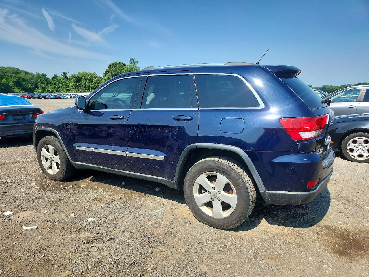 2012 Jeep Grand Cherokee Laredo Blue vin: 1C4RJFAGXCC343520